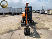 Mini-excavatrice sur chenilles DOOSAN DX35 d'occasion, modèle 2021, 3,5 tonnes, équipement d'origine avec moteur, PLC, boîte de vitesses