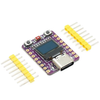 Papan Pengembangan ESP32-C3 OLED dengan Modul OLED 0,42 Inci Antena Keramik Wifi ESP32 Papan Pengembangan Supermini