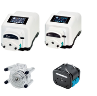 Pompe péristaltique LABTEX, type à débit, avec tête de pompe multicanal, machine de remplissage industrielle portable pour laboratoire