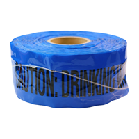 Cinta trazadora de marcador de alambre de acero inoxidable detectable subterráneo Cinta de advertencia resistente al desgarro Categoría de producto