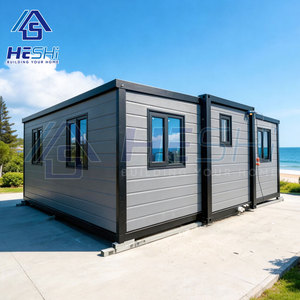 HeSHi Modern <b>Container</b> House 20ft Prefab Modular Home Rectangle Design for Residential Use - Product Image 2