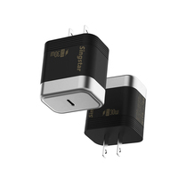 Chargeur mural USB-C à livraison rapide PD30W tendance avec coque épissée, prise US, adaptateur pour iPhone Samsung