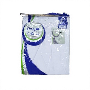 Pantalones Thobe Musulmanes Ligeros para Mujer, Color Blanco, Uso Diario en el Medio Oriente, Poliéster, Bolsa OPP, para Adultos, Venta al Por Mayor - Product Image 3