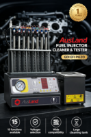 Limpiador de Inyectores de Combustible Ultrasónico AusLand P8 LITE, Máquina de Limpieza para 8 Cilindros, Probador de Inyectores de Gasolina