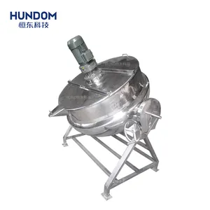 Low pressure steam cooking kettle/Fruit jam making machine/Peanut butter melting equipment