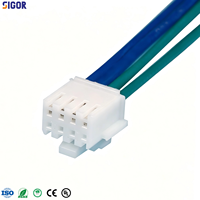 Conector de Doble Fila con Bloqueo PHB de 2.0 mm, Clasificación IP67, Arnés de Cable para Computadora 100% Cobre Puro, Aislamiento de PTFE/PBT, Electrónica Personalizada