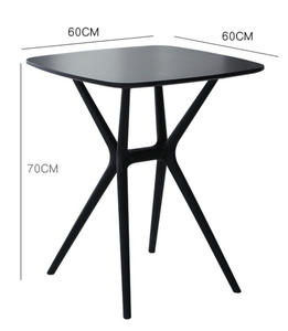 Nouvelle <span class=keywords><strong>table</strong></span> à <span class=keywords><strong>manger</strong></span> carrée pliable en plastique de style nordique minimaliste, <span class=keywords><strong>table</strong></span> compacte <span class=keywords><strong>tendance</strong></span> pour petit espace - Product Image 4