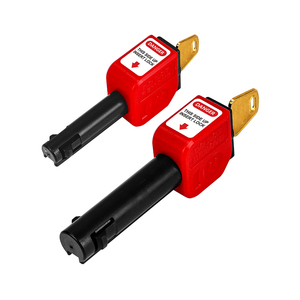 Dispositivo di Bloccaggio Fusibili Autobloccante con Montaggio a Scatto e <span class=keywords><strong>Lucchetto</strong></span> di Sicurezza per Isolamento Elettrico e Conformità LOTO - Product Image 2
