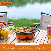 Plaque de cuisson portable pour camping en plein air, plaque de barbecue coréenne, plaque de cuisson antiadhésive pour barbecue extérieur, usage domestique