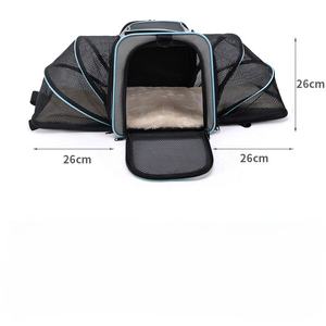 <span class=keywords><strong>Pet</strong></span> köpek ve kedi taşıyıcı seyahat taşınabilir katlanır çanta nefes rahat ve genişletilebilir büyük uzay diyagonal <span class=keywords><strong>Pet</strong></span> taşıyıcılar - Product Image 6