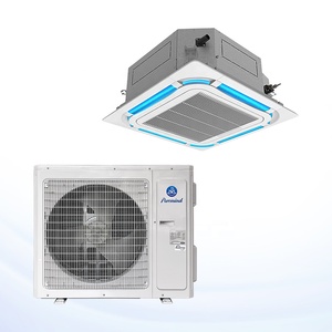Climatiseur cassette commercial pour plafond, 4 voies, 1,5 CV, Inverter, contrô<span class=keywords><strong>le</strong></span> WiFi, classe énergétique, fonctionnement <span class=keywords><strong>silencieux</strong></span>, pour bureaux et hôtels - Product Image 1