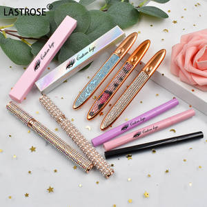 Pena Eyeliner Ajaib 2 In 1, Pena Eyeliner Ajaib, Pena Lem Perekat, Pena Bulu Mata Mink 3D Tahan Lama, Hitam Transparan - Product Image 5