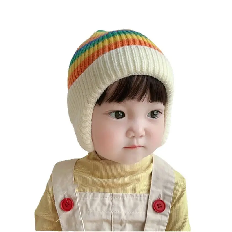 Gretel Baby factory on sales stampa personalizzata 100% acrilico cappelli lavorati a maglia invernali uomo donna designer logo jacquard baby kids beanie