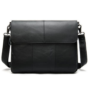 Bolsa de mensajero de cuero retro personalizable para hombre, estilo de moda, primera capa de piel de vaca, Europa, Estados Unidos, venta al por mayor transfronteriza - Product Image 4