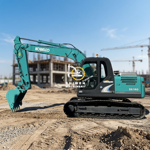 Excavatrice Kobelco SK140 d'occasion économique, 14 tonnes, puissance 74 kW, pour la construction, moteur Isuzu 4JJ1, SK140 SK200 - Product Image 1