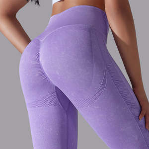 New Arrivals Custom Logo Seamless Yoga Leggings High Waist Sports Legging Scrunch <strong>Butt</strong> Gym Fitness <strong>Pants</strong> - Product Image 6