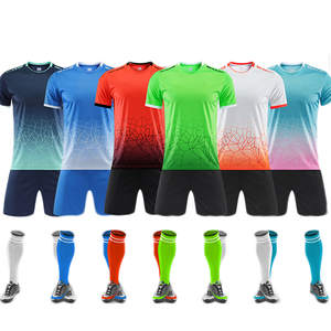 Jersey giá rẻ nhanh chóng khô thể thao bóng đá đồng phục bộ đồng phục bóng đá cho nam giới giá thấp bóng đá mặc Jersey Set đồng phục bóng đá - Product Image 1