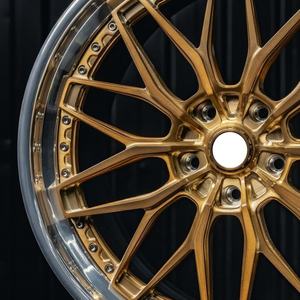 Jantes forgées DJJ personnalisées de 17 à 22 pouces, 2 pièces, déport adapté pour Porsche pour 911 pour Lexus LC500 pour Mustang GT500 <span class=keywords><strong>Aventador</strong></span> - Product Image 2