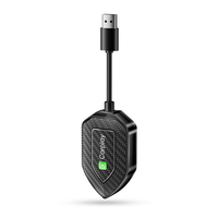 Adaptador Carplay 2 en 1 con Cable USB, Convierte Carplay con Cable a Inalámbrico, Plug & Play, para IOS y Android