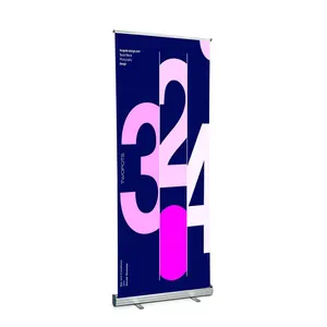 advertising equipment other trade equipment banner stand porta pendon roll up display marketing banner