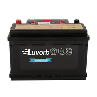 Batterie automobile au plomb-acide Luvorb SMF NX120-7-MF 12V 80Ah 90Ah AGM à décharge profonde pour vélos électriques/trottinettes