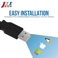 Cable Adaptador USB 2.0 Serial de 9 Pines DB-9 RS-232 Hembra, Longitud Personalizable (1ft/6ft/10ft) para Uso en Computadoras, Ensamblaje de Cables OED/ODM
