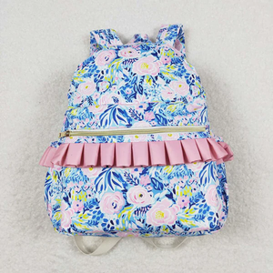 Wholesale RTS Backpack School Bags Waterproof Backpack Kid Girls Cute Print Ruffle School Bag Bookbags Factory Direct Sales - Product Image 3