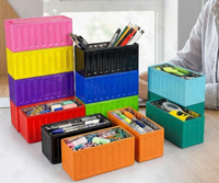 Boîte en métal personnalisée en forme de conteneur avec couvercle coulissant, étui de rangement en métal original pour emballage cadeau et collection