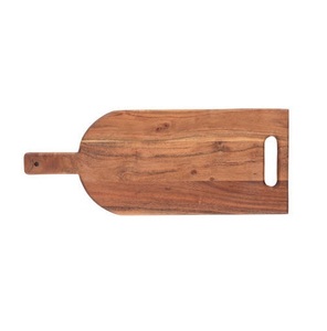 Wooden Chopping Board Rectangle <b>Shape</b> With Handle For Kitchen Use Kitchenware Wooden Cheese Cutting Board - Product Image 1