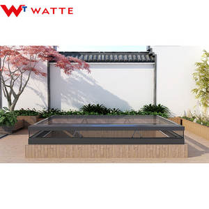 Fenêtre <span class=keywords><strong>de</strong></span> toit en gaze verticale en aluminium sur mesure, double vitrage isolant avec moteur électrique <span class=keywords><strong>pour</strong></span> puits <span class=keywords><strong>de</strong></span> <span class=keywords><strong>lumière</strong></span> <span class=keywords><strong>de</strong></span> <span class=keywords><strong>sous</strong></span>-<span class=keywords><strong>sol</strong></span> - Product Image 3