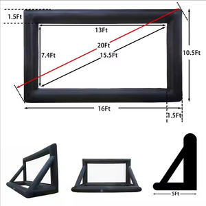 Pantalla Inflable para Proyector de Cine al Aire Libre, para Estacionamientos y Cines Drive-in, Ideal para Publicidad - Product Image 2