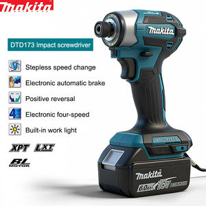 Perceuse à percussion sans fil Makita DTD173 18V 3600 tr/min, tournevis électrique 180 Nm, mode T, bois/vis, pour batterie Makita 18V - Product Image 2