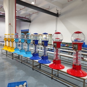 Xoắn ốc đồng tiền hoạt động nảy bóng bán hàng tự động đồ chơi viên nang kẹo cao su máy bán hàng tự động didpenser - Product Image 5