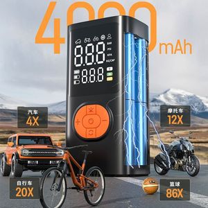 Bymaocar Portable Tire Inflator 0-35Psi Digital Display Car <b>Air</b> <b>Pump</b> 80W 72V Single Cylinder - Product Image 3