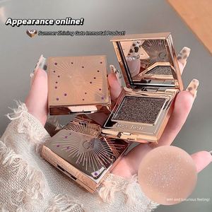 Paleta de Sombras de Ojos de un Solo Color de Larga Duración, 6 Colores con Brillo Perlado, Polvo Brillante con Efecto Piedra Preciosa, Dropshipping - Product Image 2