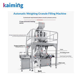 Macchina Automatica per Pesatura, Riempimento e Tappatura di Granuli per Cereali, Pistacchi, Pezzi di Noci, Semi e Frutta Secca - Product Image 3