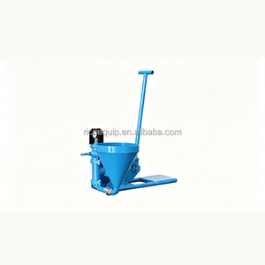 <b>Small</b> Type Manual Grout <b>Pump</b> Hand Operated Cement <b>Pump</b> Portable Concrete Grouting <b>Pump</b> for Construction - Product Image 6