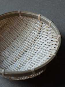 Deep Bamboo Colander Handmade Kitchen Strainer Natural Bamboo <b>Basket</b> Washing <b>Draining</b> Bowl OEM Supplier Vietnam - Product Image 4