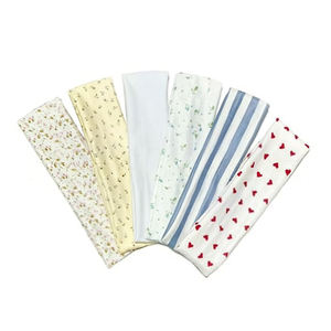 Bandeaux de sport élastiques à motif léopard, bandeaux en coton mélangé, bandeaux de sport anti-transpiration unisexes, bandeaux de course à pied, de yoga - Product Image 5