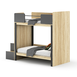 Litera de apartamento universitario, mueble de dormitorio para estudiantes universitarios, cama escolar - Product Image 3