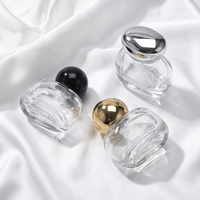 Botol Parfum Kaca Mini Mewah 15ml dengan Tutup Semprot dan Pompa Semprot Bentuk Persegi Pipih Berbagai Gaya Dekoratif