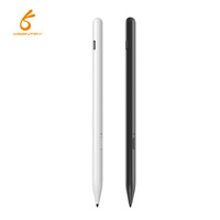 Stylet pour tablette à écran tactile, 4096 niveaux de pression, USI2.0, stylet électromagnétique actif en métal, détection d'inclinaison, 40 heures d'utilisation, Type-C