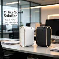 Diffuseur d'arômes électrique de luxe écologique, commande par application, fonctionne sur batterie, matériau PP commercial, élimine les odeurs