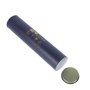 Tùy chỉnh xi lanh lá Tem logo ống giấy cao cấp bao bì cho chai và hình Trụ sản phẩm - Product Image 3