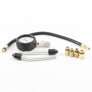 Manomètre de <span class=keywords><strong>pression</strong></span> moteur haute performance et précis avec long tube en caoutchouc, outil pour voiture, moto, camion - Product Image 4