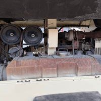Compresseur d'air portable rotatif à vis diesel XP375 8,6 bars, type remorque mobile, équipement industriel pour forage de roche en carrière