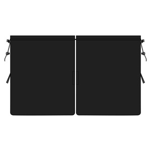 2 Pcs Car Divider Privacy Curtains <b>Shade</b> Side <b>Window</b> Covers, Black Car <b>Window</b> Cover Detachable - Product Image 1