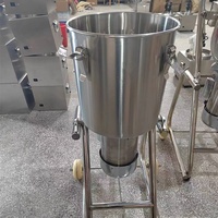 32l Grote Capaciteit Food Cutter Fruit Mixer Machine Commerciële Voedsel Blender Vlees En Groente Snijmachine