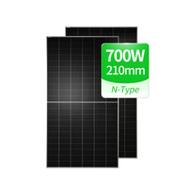 Panneau Solaire Bifacial Shingled à Vendre : 700W, 690W, 680W, 670W pour Usage Domestique, Kit Complet de Panneaux Solaires 1000W