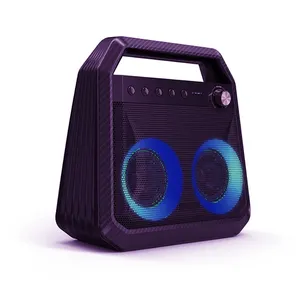 Energy Portable Outdoor media Wireless Speaker Home 12 Inch Mivi flash light Power Active Sound Speaker